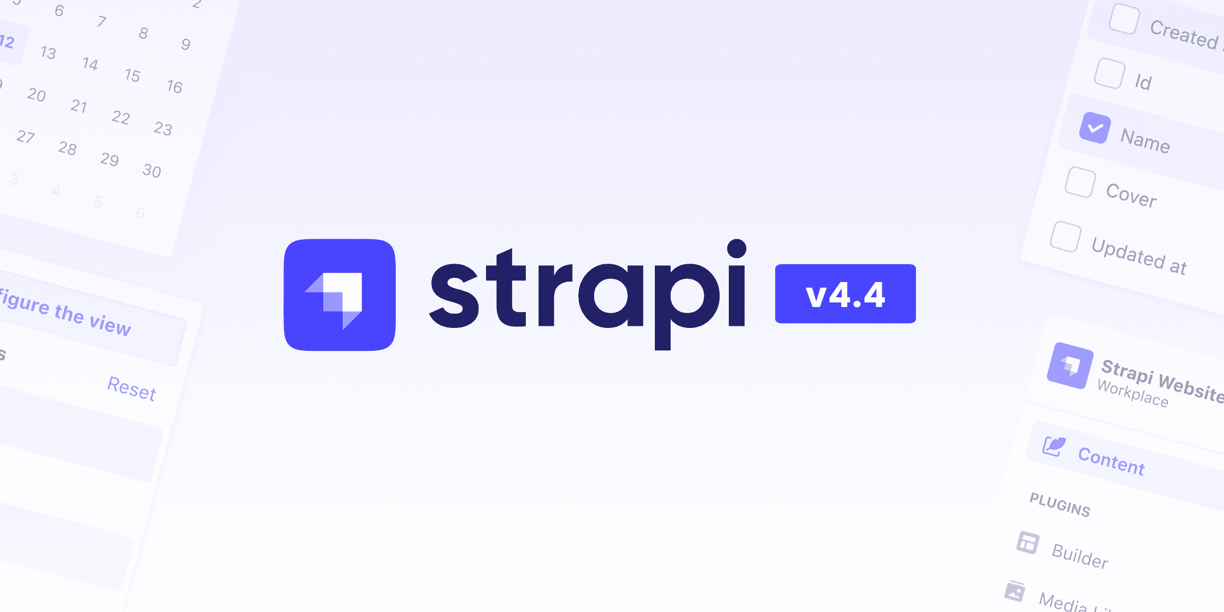 Strapi v4.4 with Custom fields and upgraded API Token is live